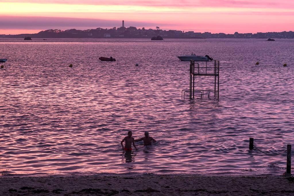 Maison près de la plage et de la thalasso Roscoff Esterno foto