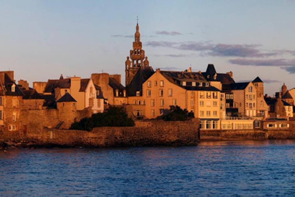 Maison près de la plage et de la thalasso Roscoff Esterno foto